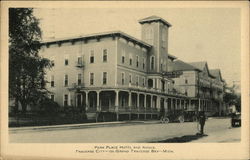 The Park Place Hotel, Traverse City, Mich Michigan Postcard Postcard