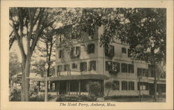 The Hotel Perry Amherst, MA Postcard Postcard