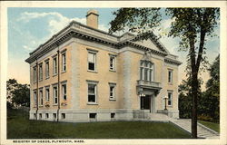 Registry of Deeds Postcard