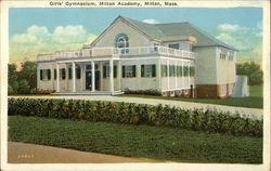 Milton Academy - Girls Gymnasium Postcard