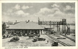 Railroad Station Postcard