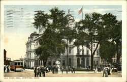 Old Town Hall Hartford, CT Postcard Postcard