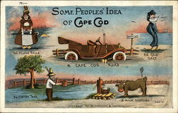 Some People's Idea of Cape Cod Massachusetts Postcard Postcard
