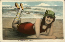 A Pebble on the Beach Postcard
