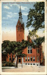 Superior Court House Providence, RI Postcard Postcard
