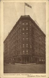 The Narragansett Hotel, Providence, R. I Postcard