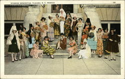 Spanish Senoritas Postcard