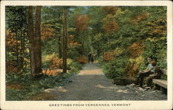 Greetings from Vergennes, Vermont Postcard