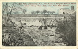 The Falls Usquepaug, RI Postcard Postcard