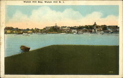 Watch Hill Bay Rhode Island Postcard Postcard