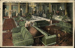 Biltmore Hotel - Lobby Postcard