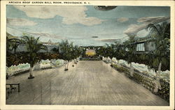 Arcadia Roof Garden Ball Room Postcard