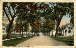 East Penacook Street East Concord, NH Postcard Postcard