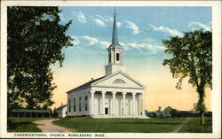 Congregational Church Postcard