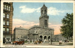Court House Springfield, MA Postcard Postcard