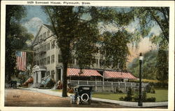 Samoset House Plymouth, MA Postcard Postcard