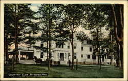 Country Club Pittsfield, MA Postcard Postcard