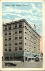 Jefferson Hotel Phoenix, AZ Postcard Postcard