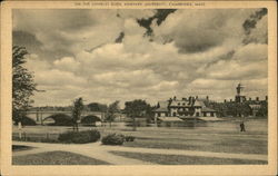 On the Charles River, Harvard University Postcard