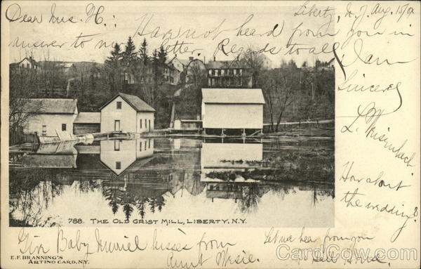 The Old Grist Mill Liberty New York