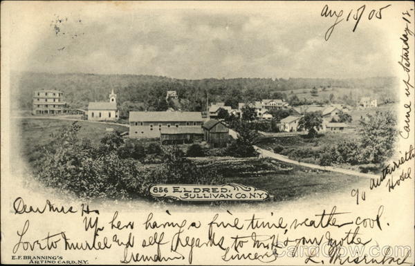 View of Eldred New York