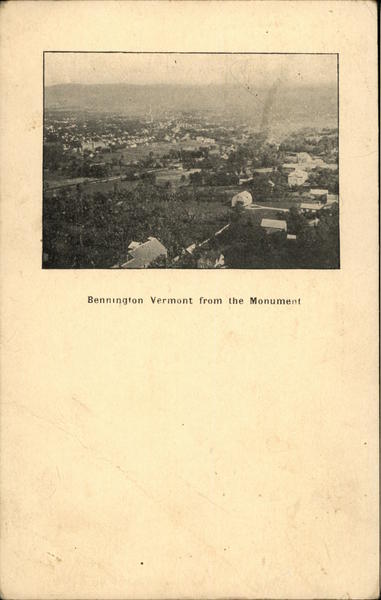 Bennington From the Monument Vermont