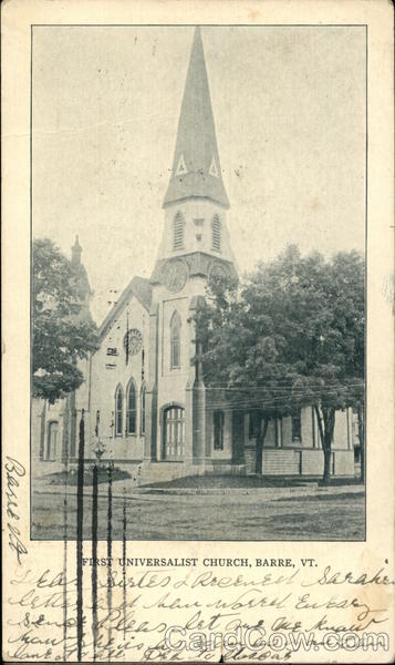 First Universalist Church Barre Vermont