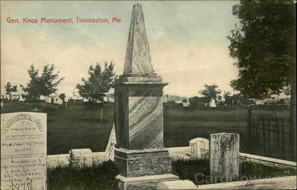 General Knox Monument Thomaston Maine