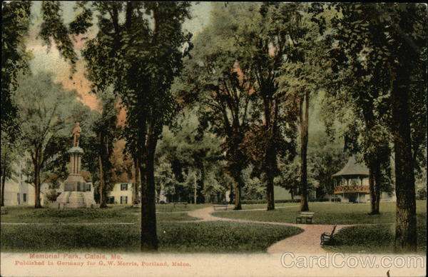 Memorial Park Calais Maine
