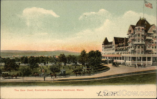 The Sam Oset, Rockland Breakwater Maine