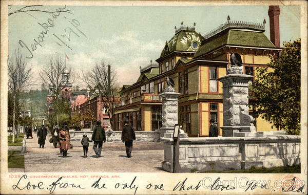 Government Walks Hot Springs Arkansas