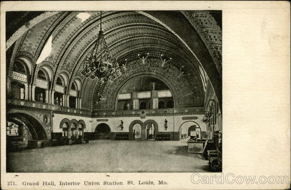 Grand Hall, Interior Union Station St. Louis Missouri