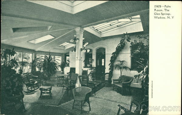 Palm Room, The Glen Springs Watkins Glen New York