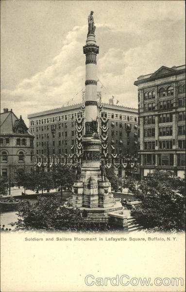 Soldiers and Sailors Monument, Lafayette Square Buffalo New York