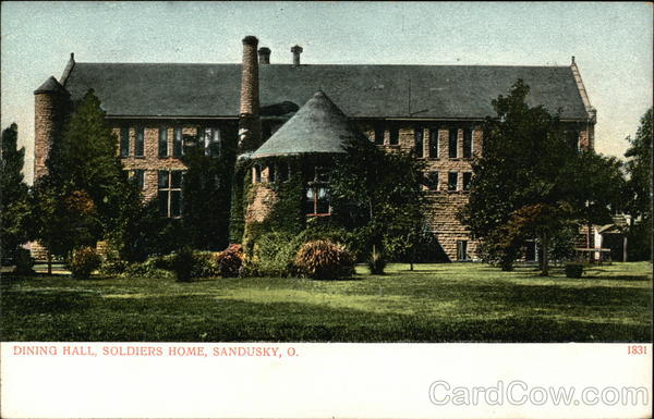 Dining Hall at Soldiers' Home Sandusky Ohio
