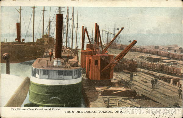 Iron Ore Docks Toledo Ohio
