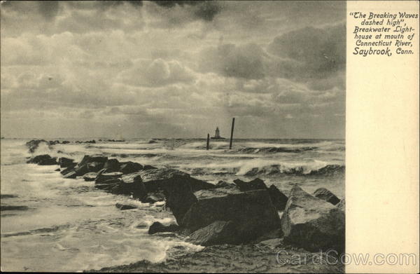 The Breaking Waves Dashed High Old Saybrook Connecticut