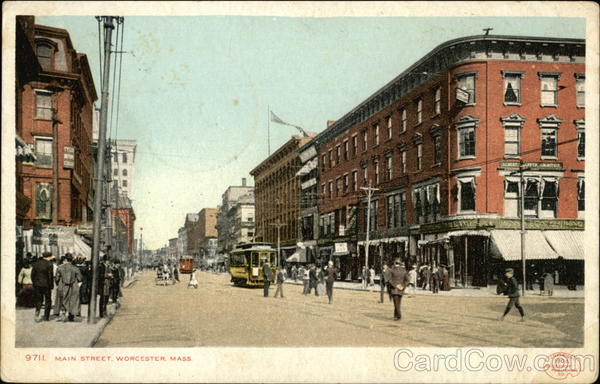 Main Street Worcester Massachusetts