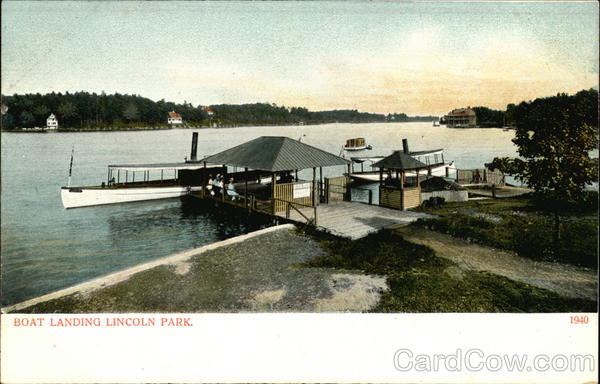Boat Landing, Lincoln Park Worcester Massachusetts