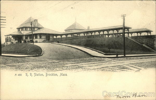 R. R. Station Brockton Massachusetts