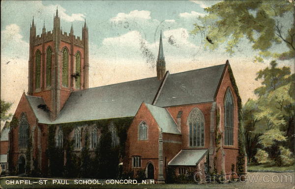 Chapel, St. Paul School Concord New Hampshire