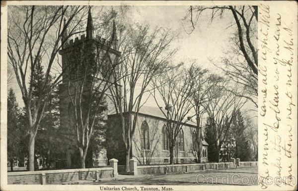 Unitarian Church Taunton Massachusetts