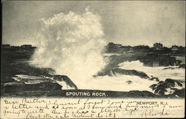 Spouting Rock Newport Rhode Island