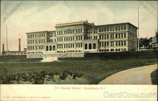 R. I. Normal School Providence Rhode Island