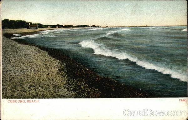 View of Cobourg Beach ON Canada Ontario