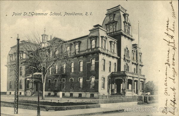Point Street Grammar School Providence Rhode Island
