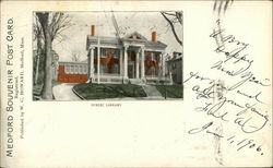 Public Library Medford, MA Postcard Postcard