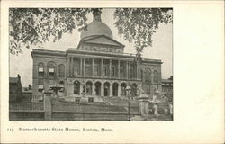 Massachusetts State House Postcard