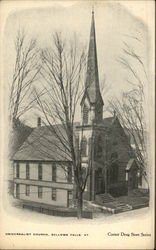 Universalist Church Bellows Falls, VT Postcard Postcard