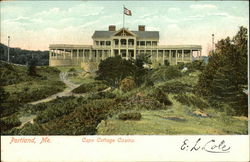 Cape Cottage Casino Postcard